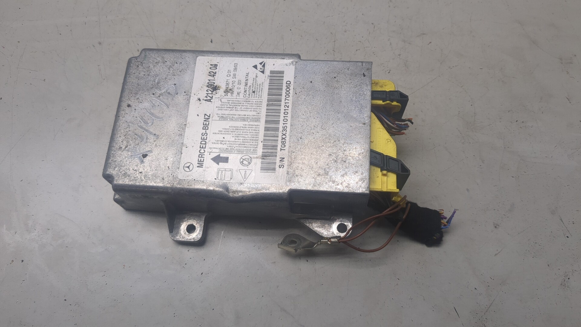 Блок управления подушек безопасности (AIR BAG)