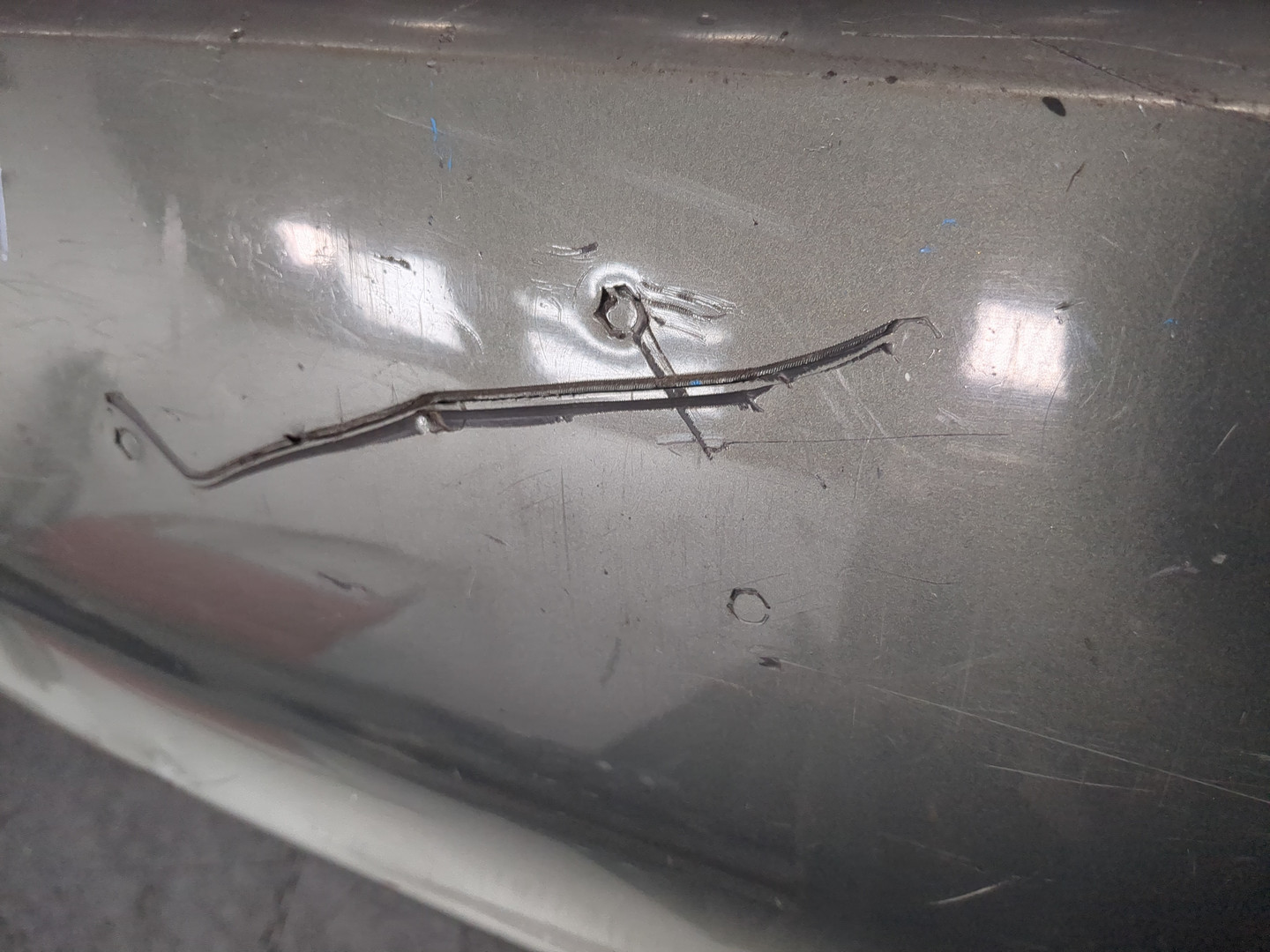 Бампер задний