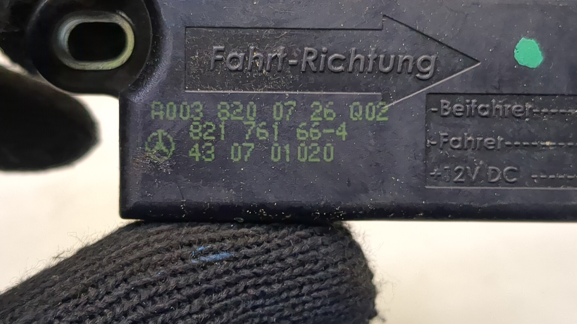 Датчик удара AIR BAG