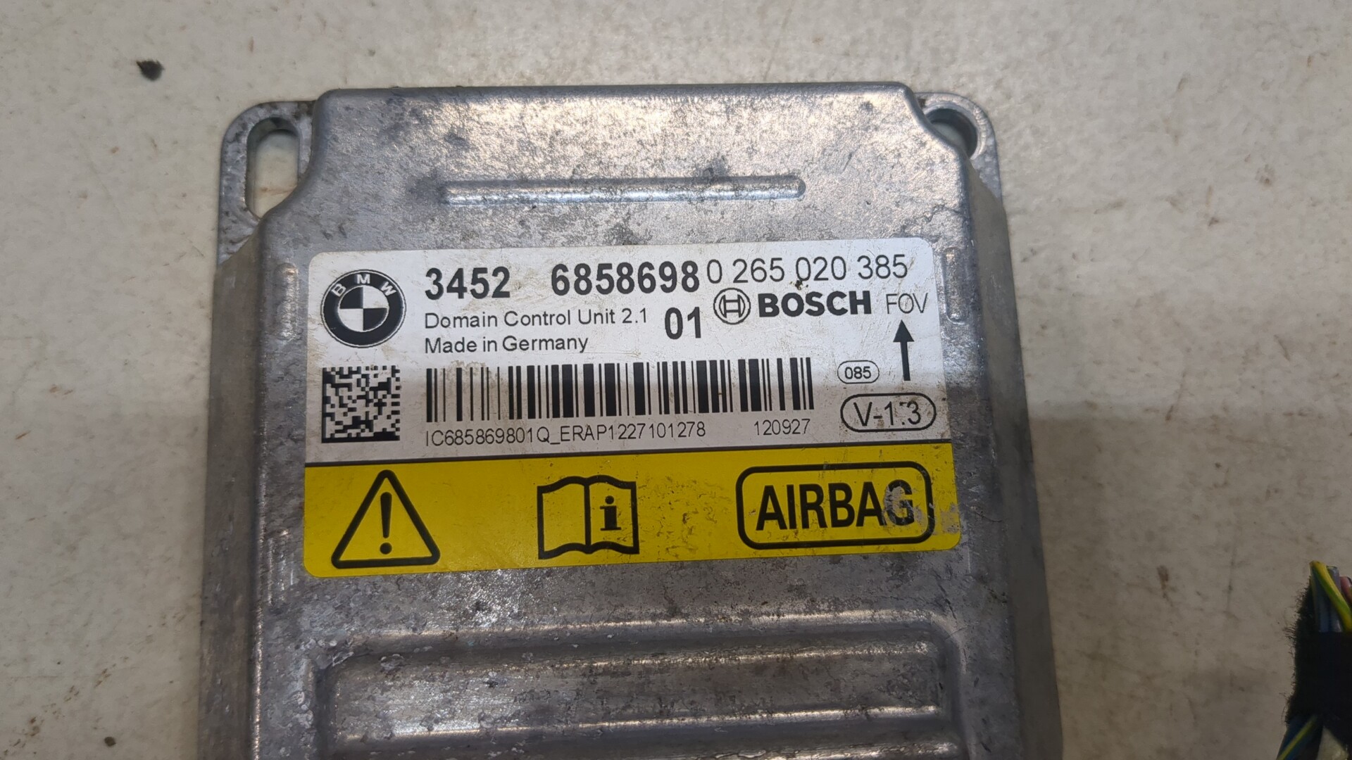 Блок управления подушек безопасности (AIR BAG)