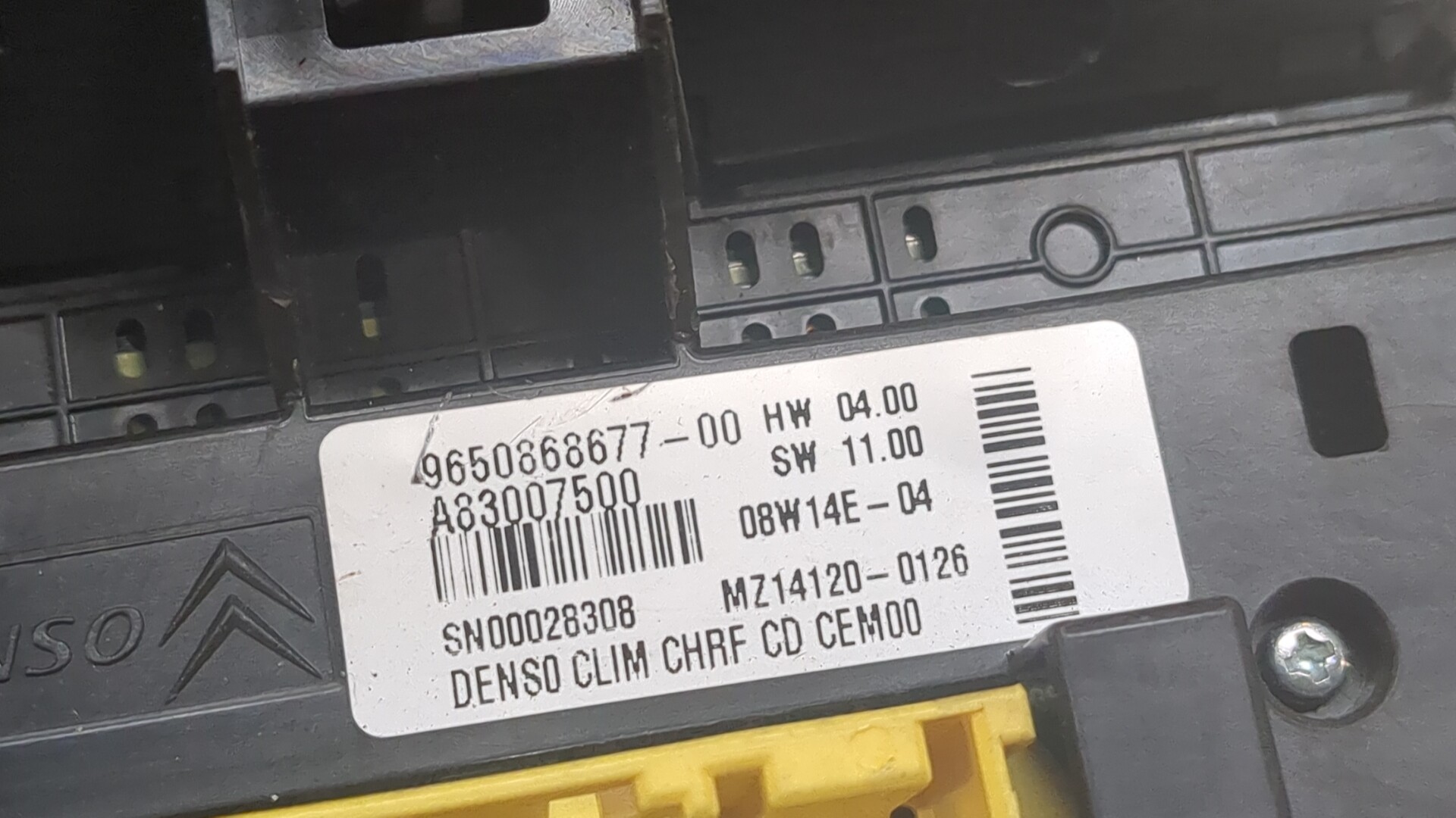 Переключатель отопителя