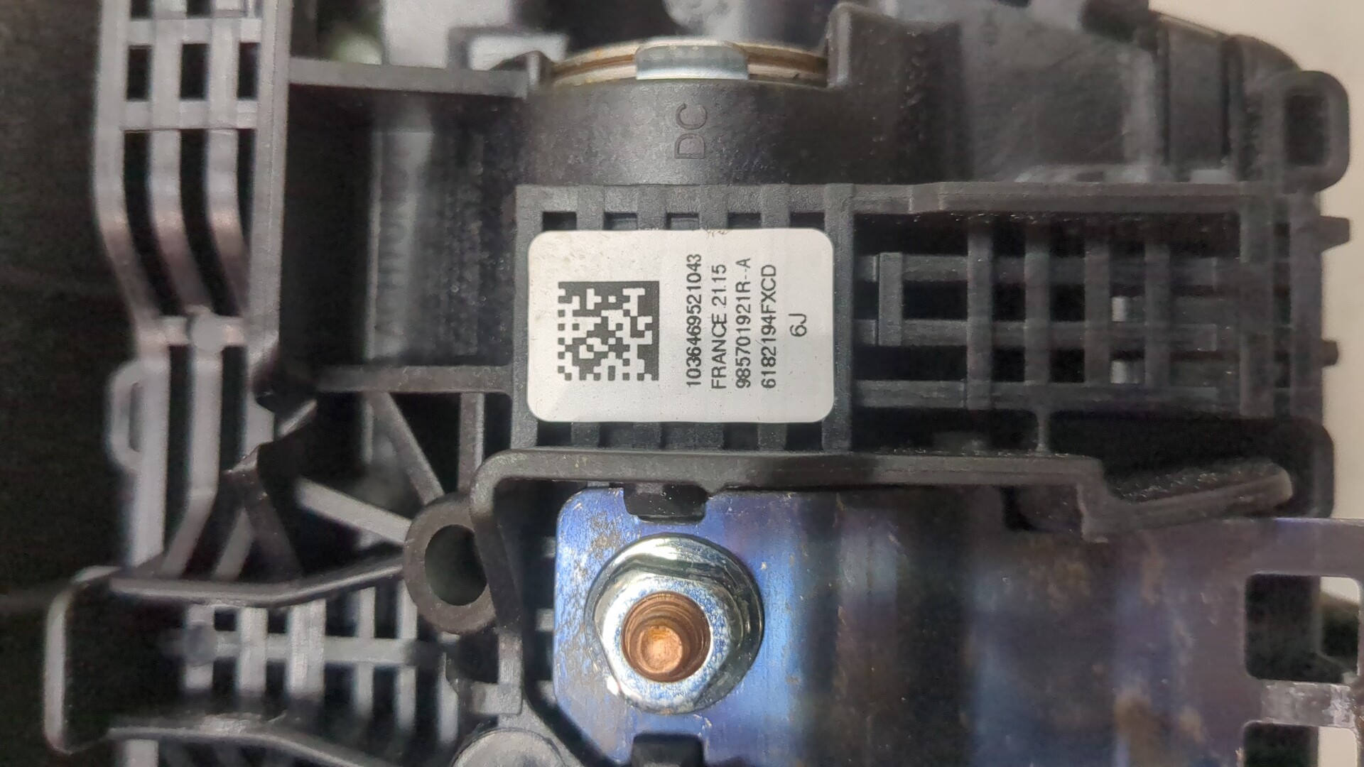 Подушка безопасности в рулевое колесо