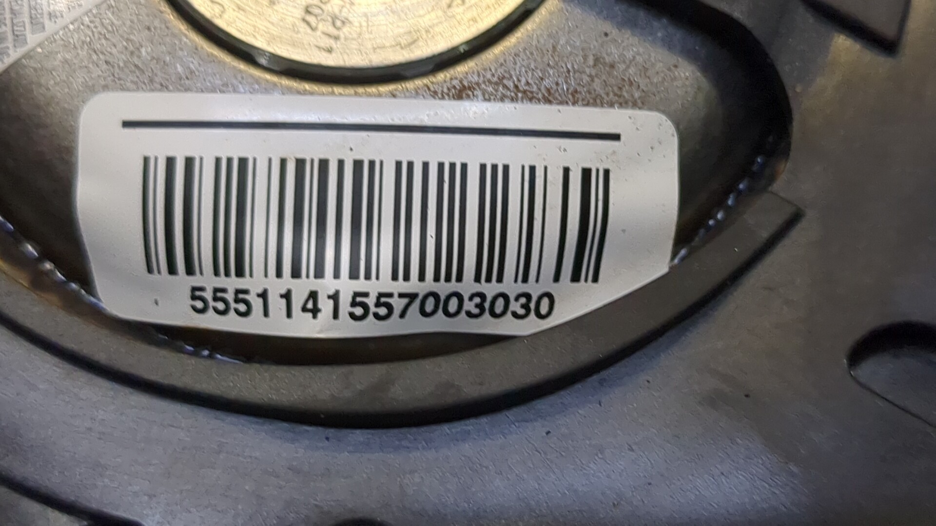 Подушка безопасности в рулевое колесо