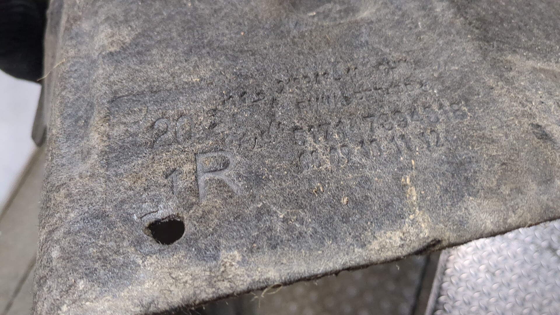 Локер задний правый