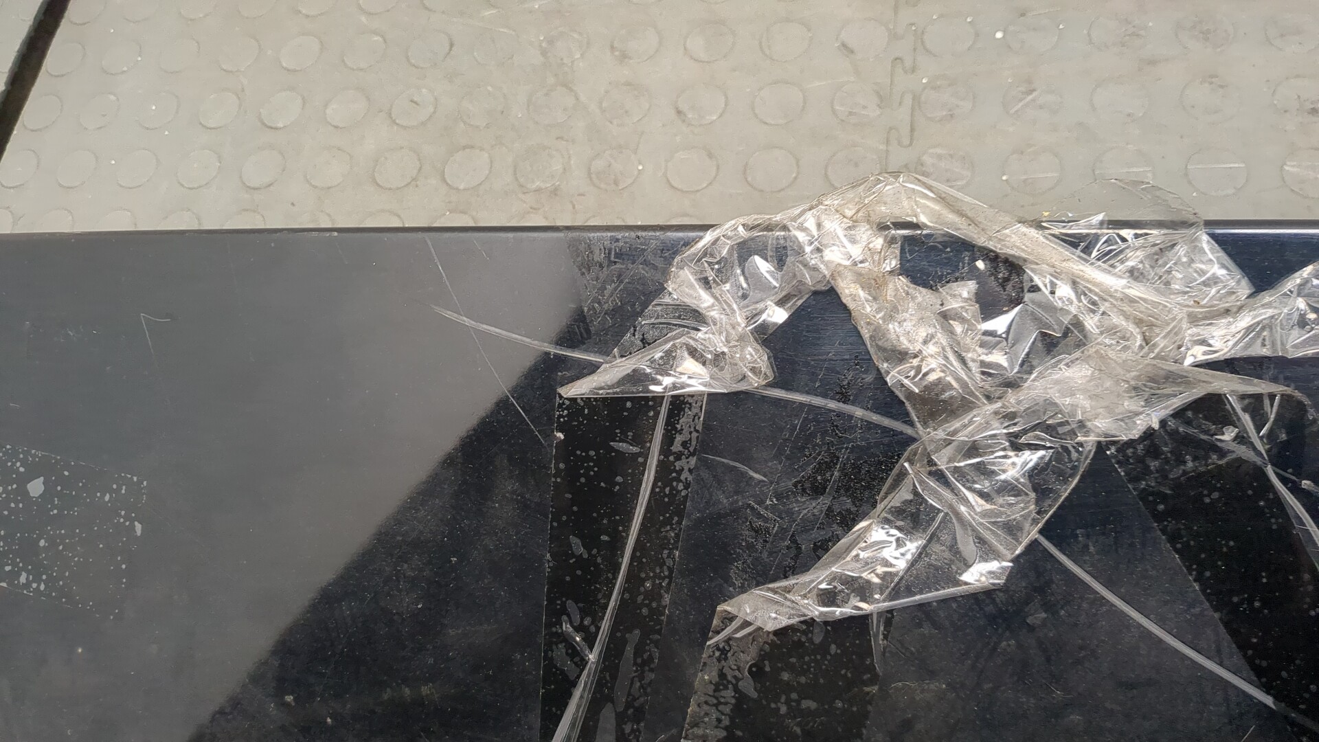 Спойлер переднего бампера