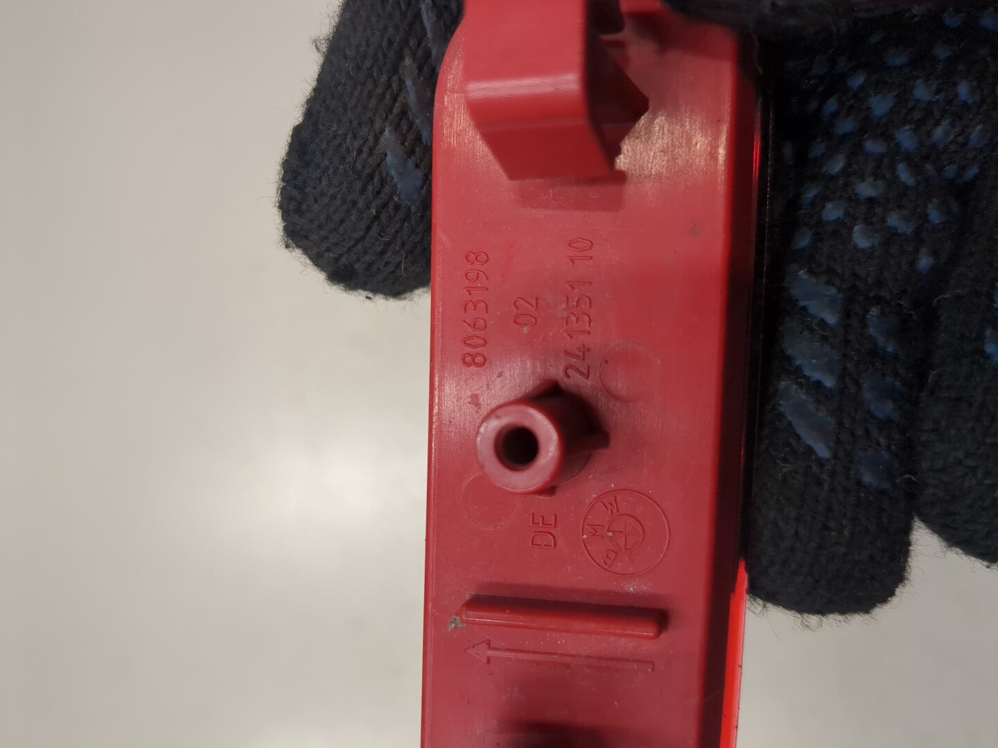 Отражатель в бампер задний правый