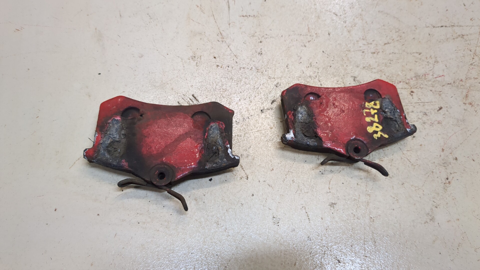 Колодки тормозные задние дисковые к-т