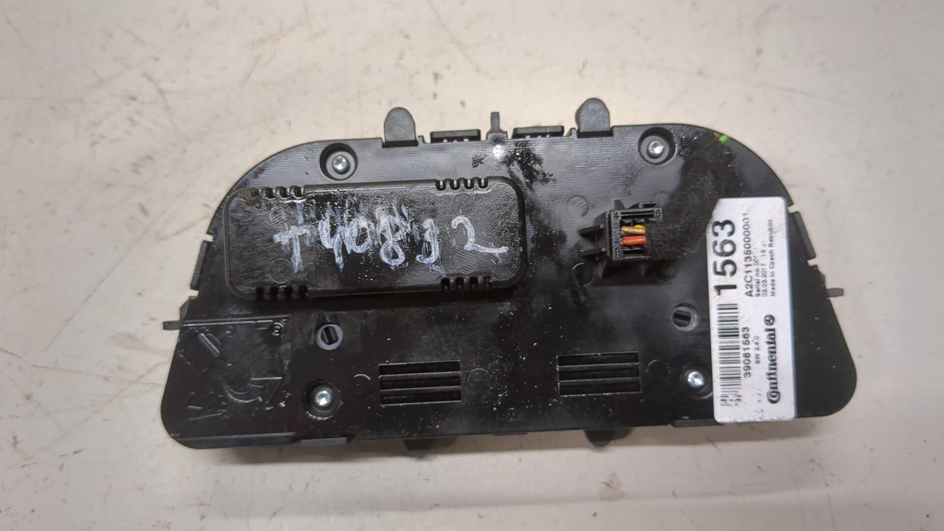 Переключатель отопителя