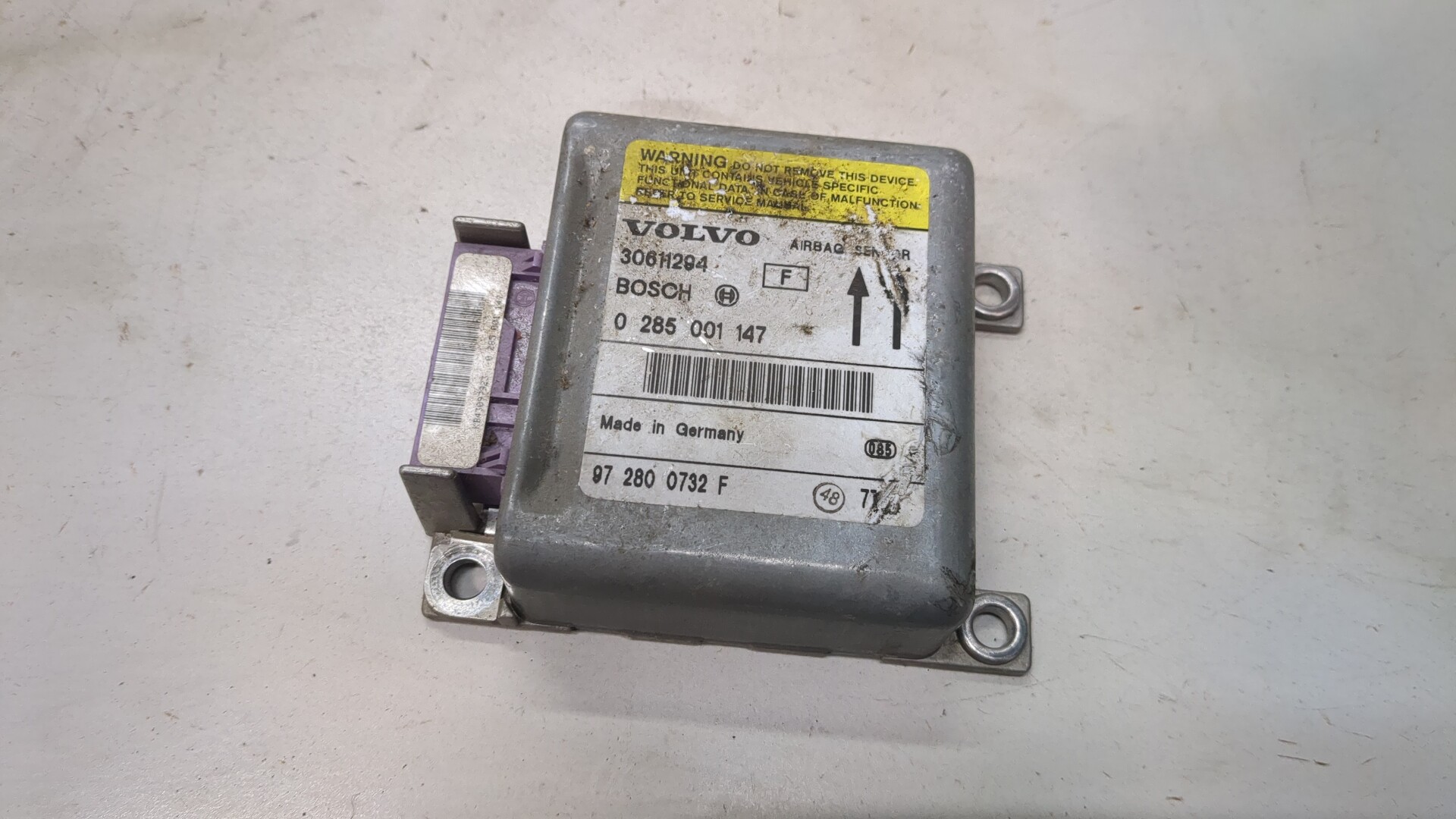 Блок управления подушек безопасности (AIR BAG)