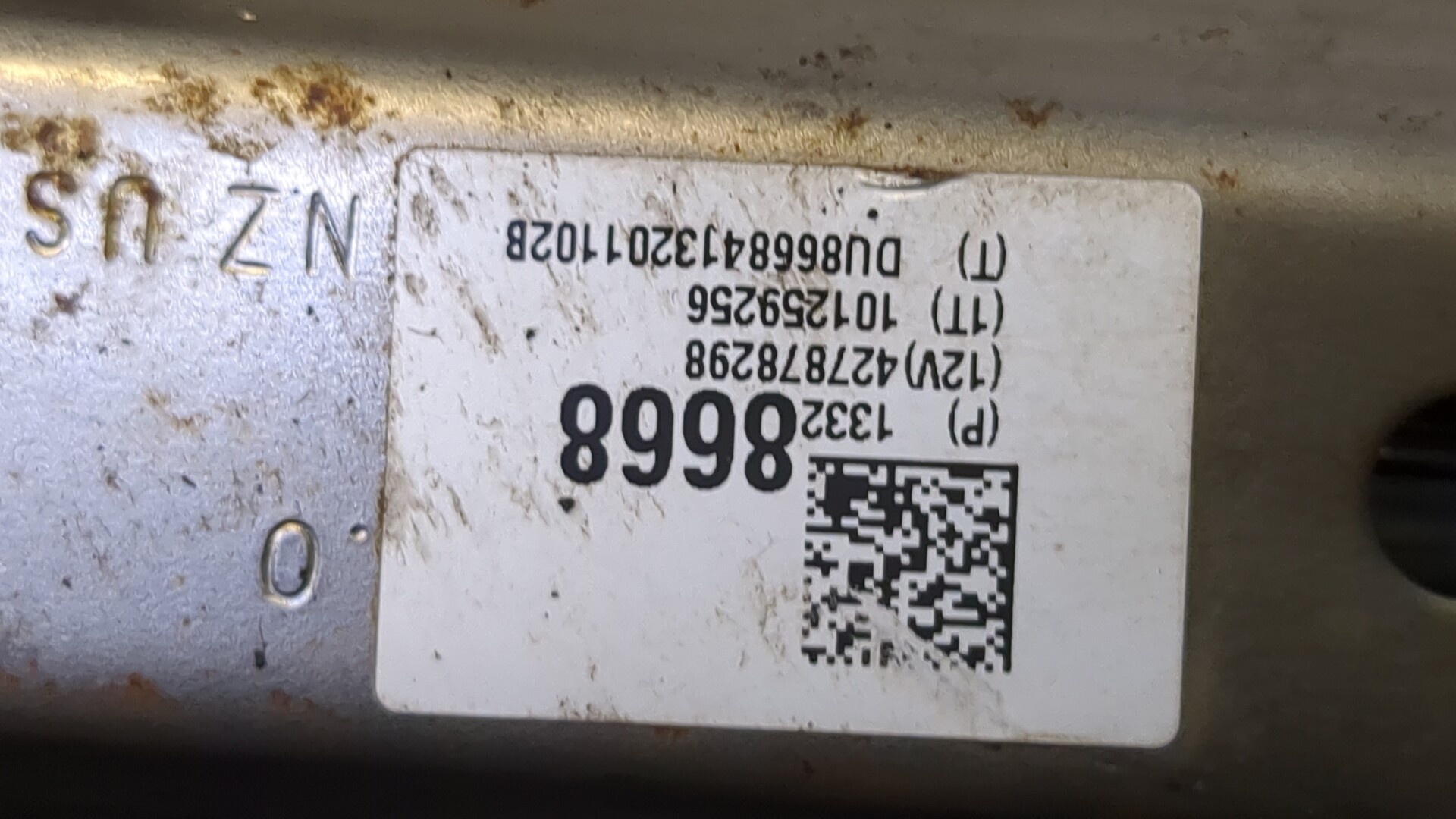 Колонка рулевая