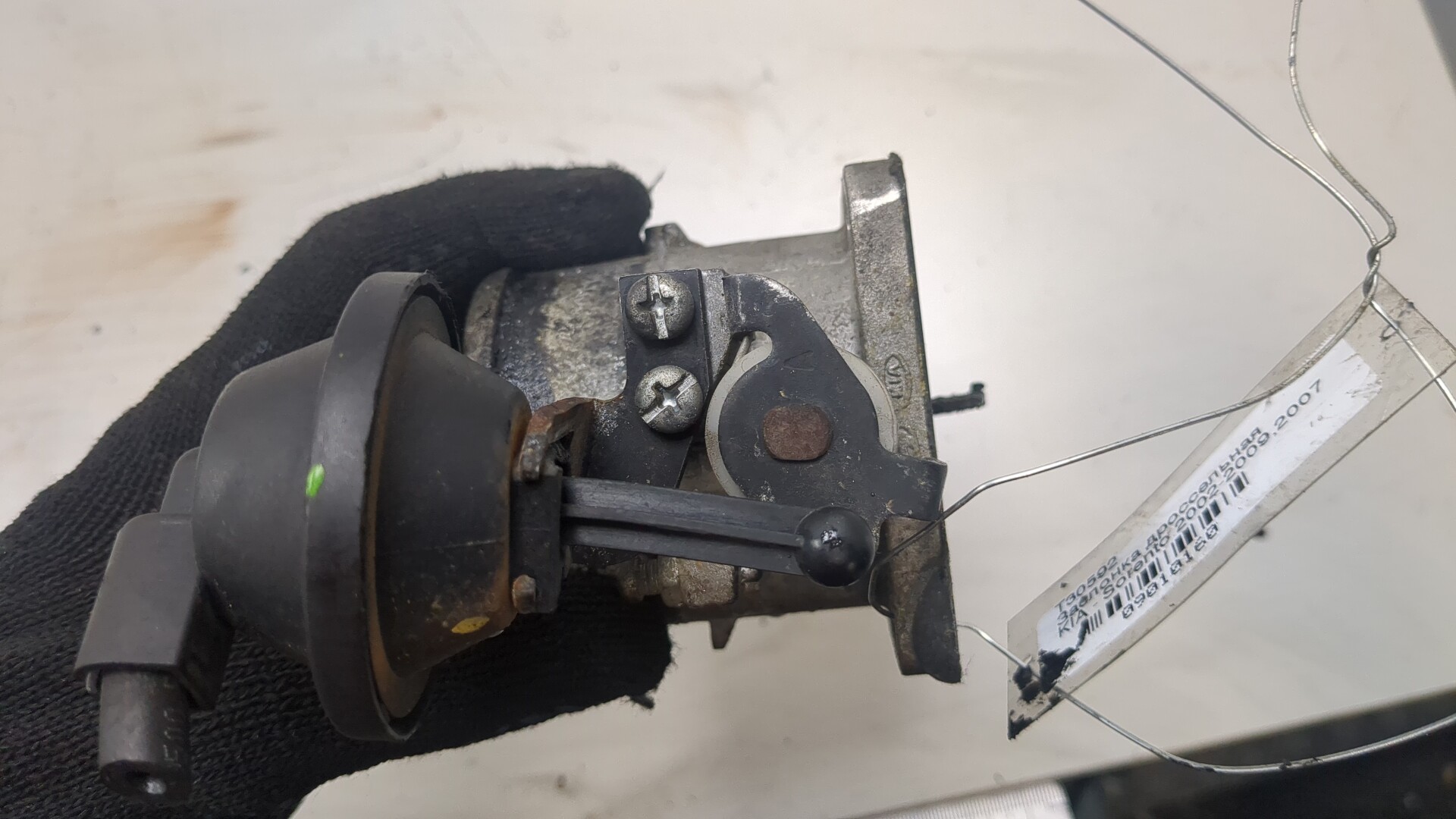 Заслонка дроссельная электрическая