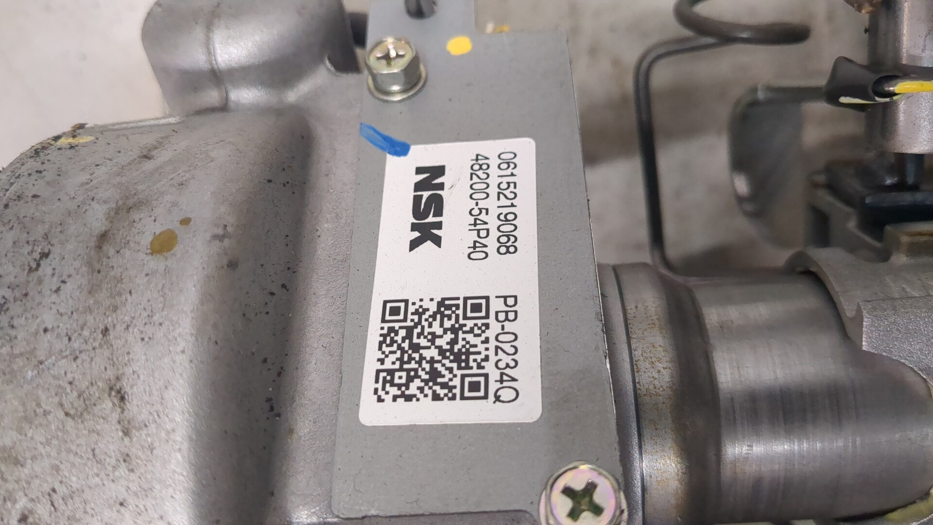 Серводвигатель рулевой рейки