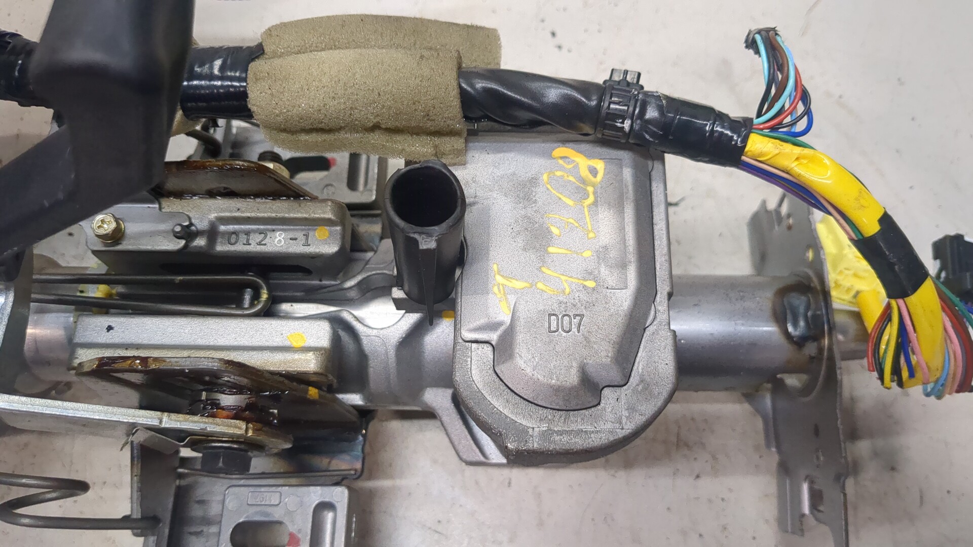 Серводвигатель рулевой рейки