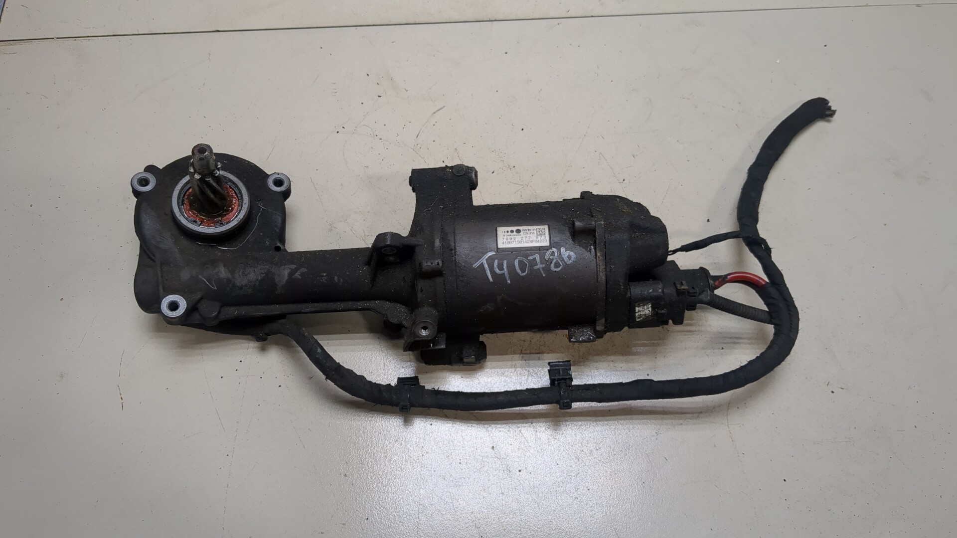 Серводвигатель рулевой рейки