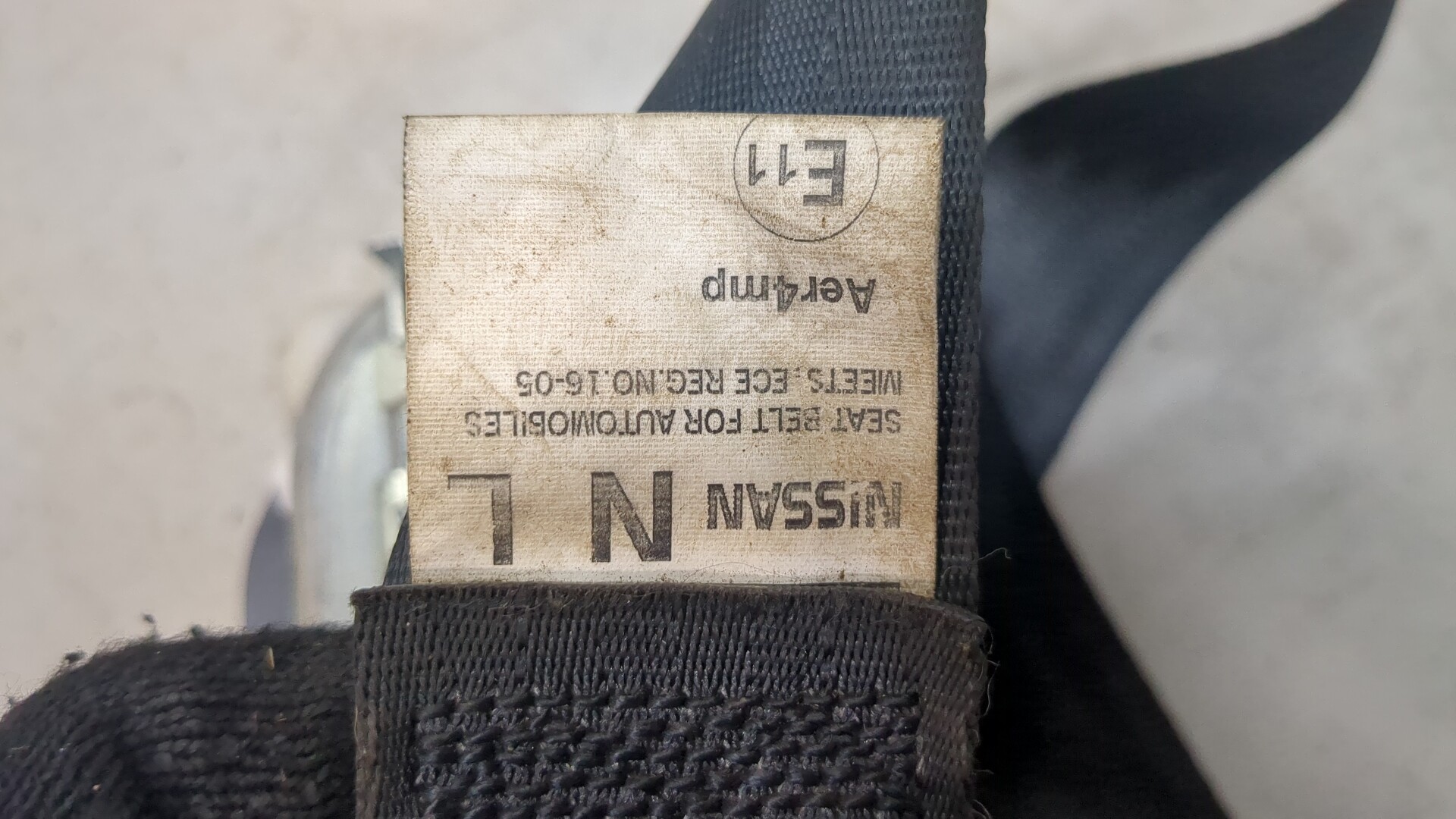 Ремень безопасности