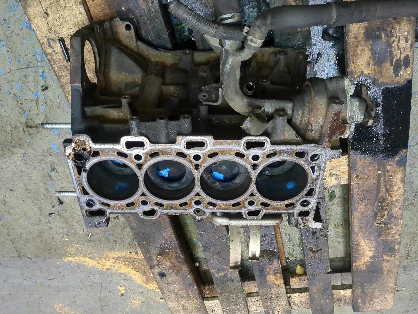 Блок двигателя