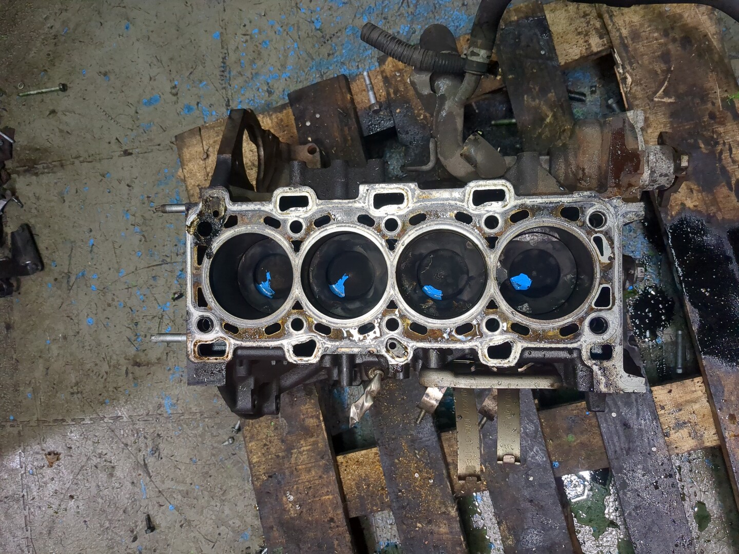 Блок двигателя