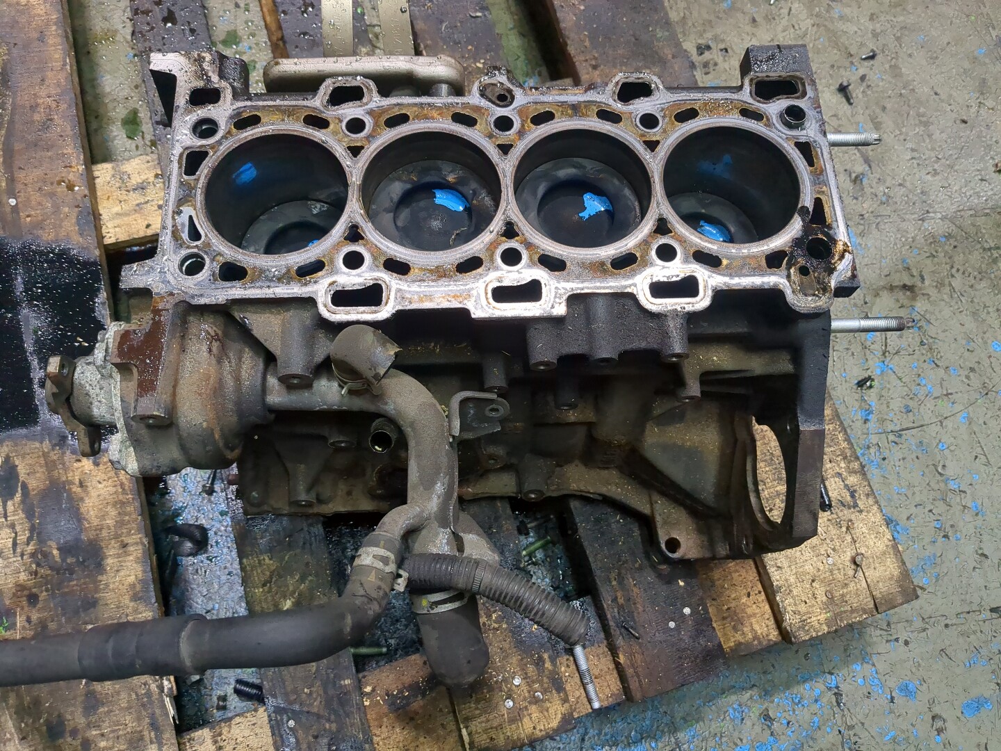 Блок двигателя