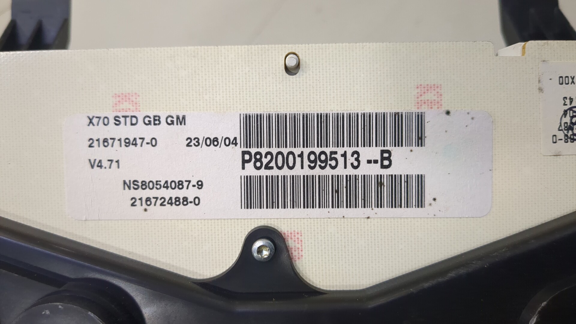 Панель приборов