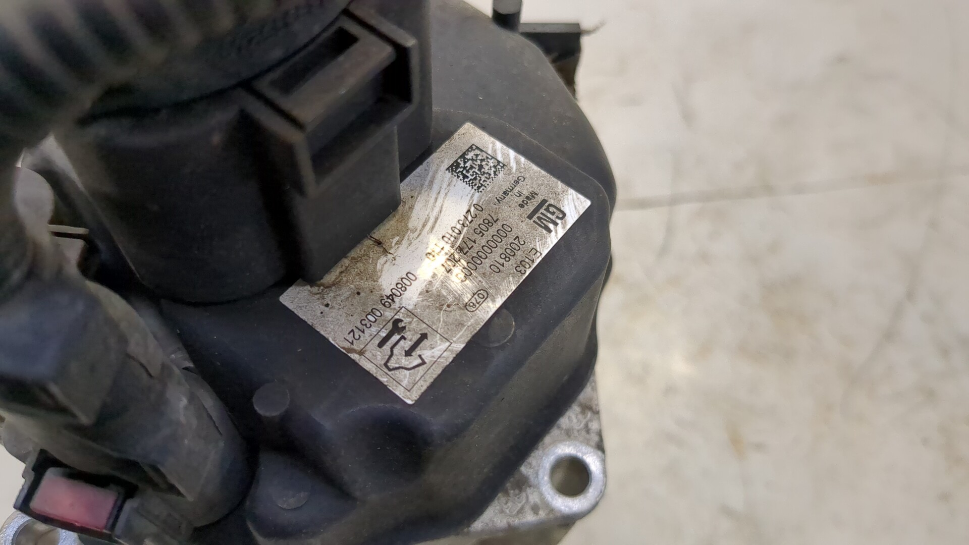 Серводвигатель рулевой рейки