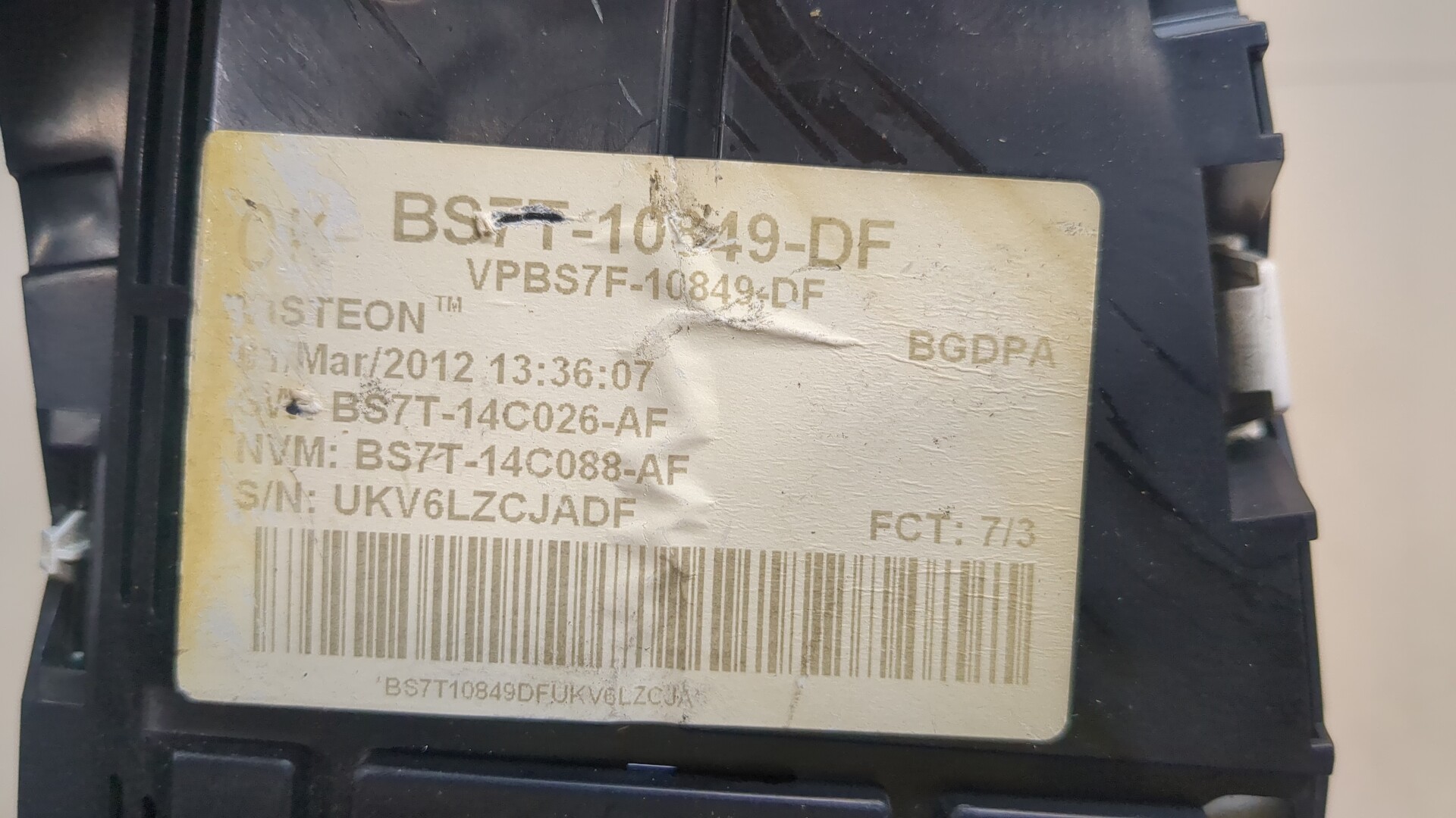 Панель приборов