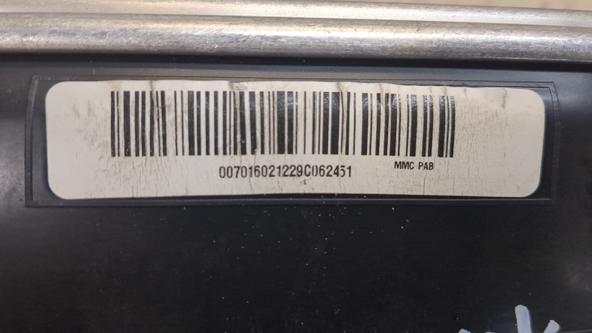 Подушка безопасности пассажирская (в торпедо)