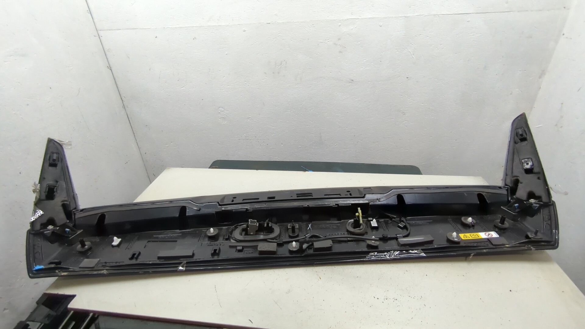 Спойлер переднего бампера