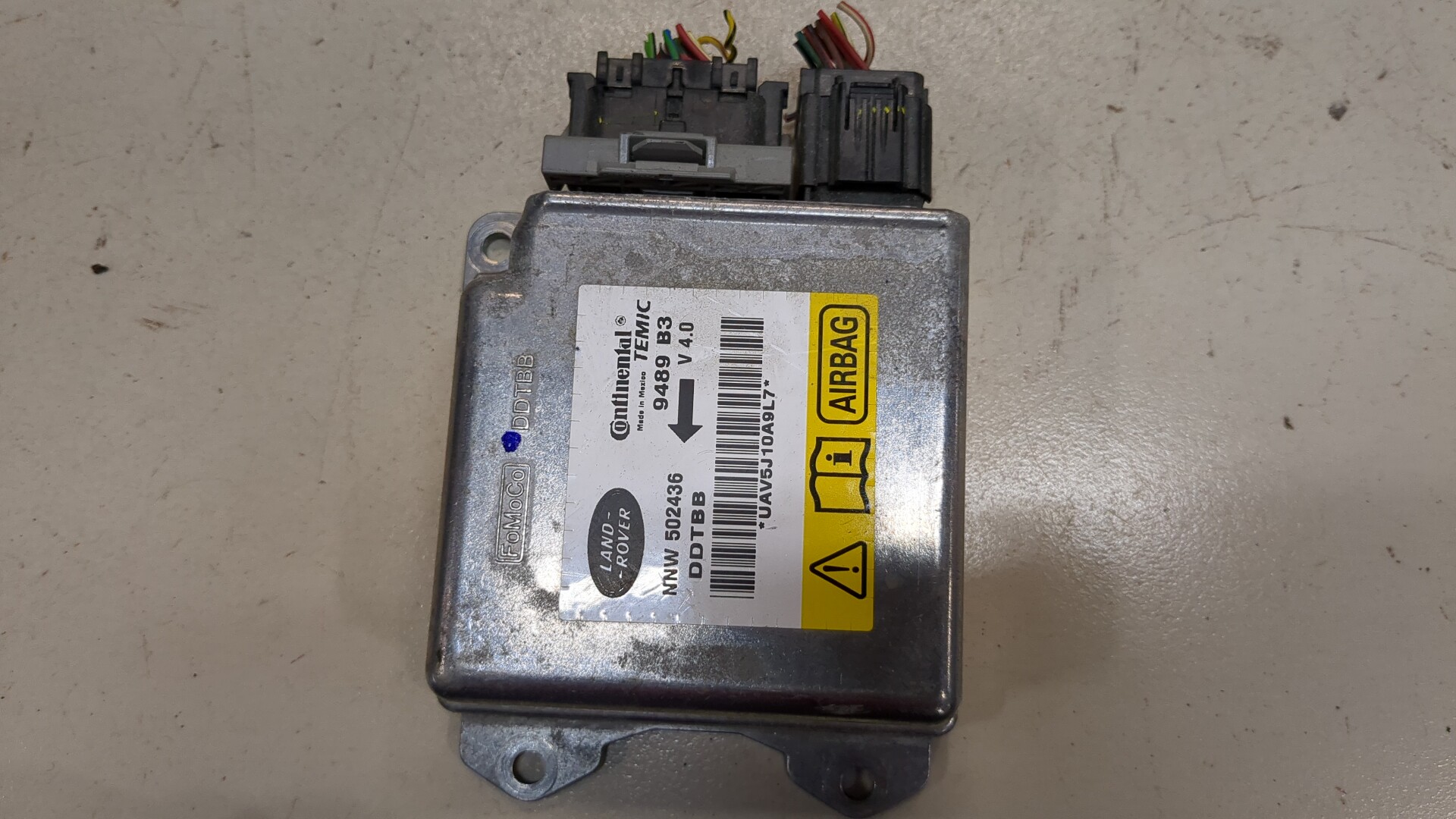 Блок управления подушек безопасности (AIR BAG)