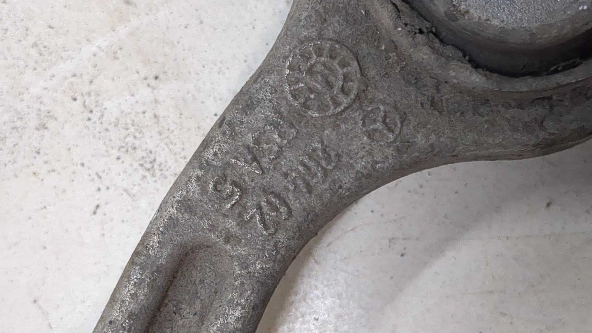 Рычаг задний