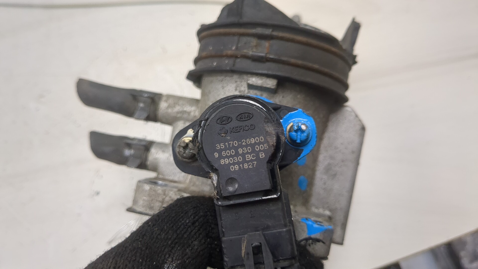 Заслонка дроссельная электрическая