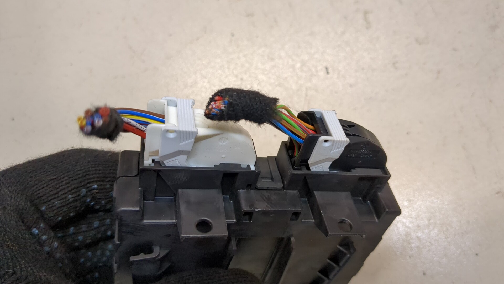 Блок управления климатической установкой