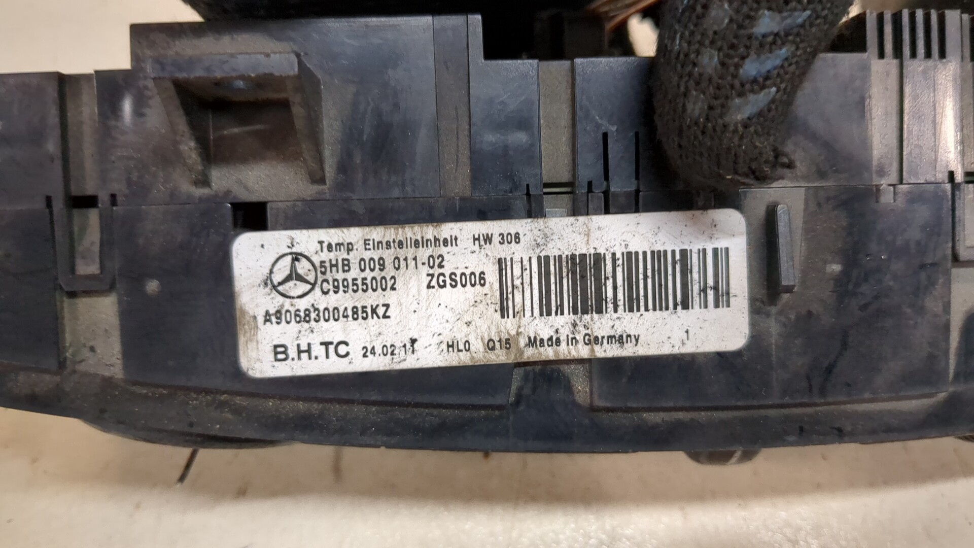 Переключатель отопителя