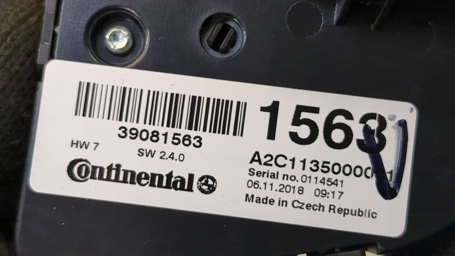 Переключатель отопителя