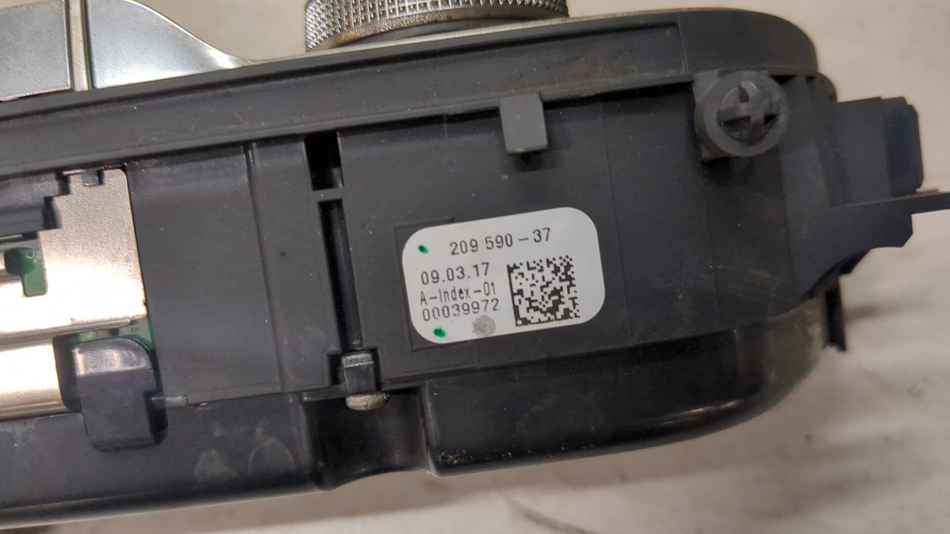 Переключатель отопителя