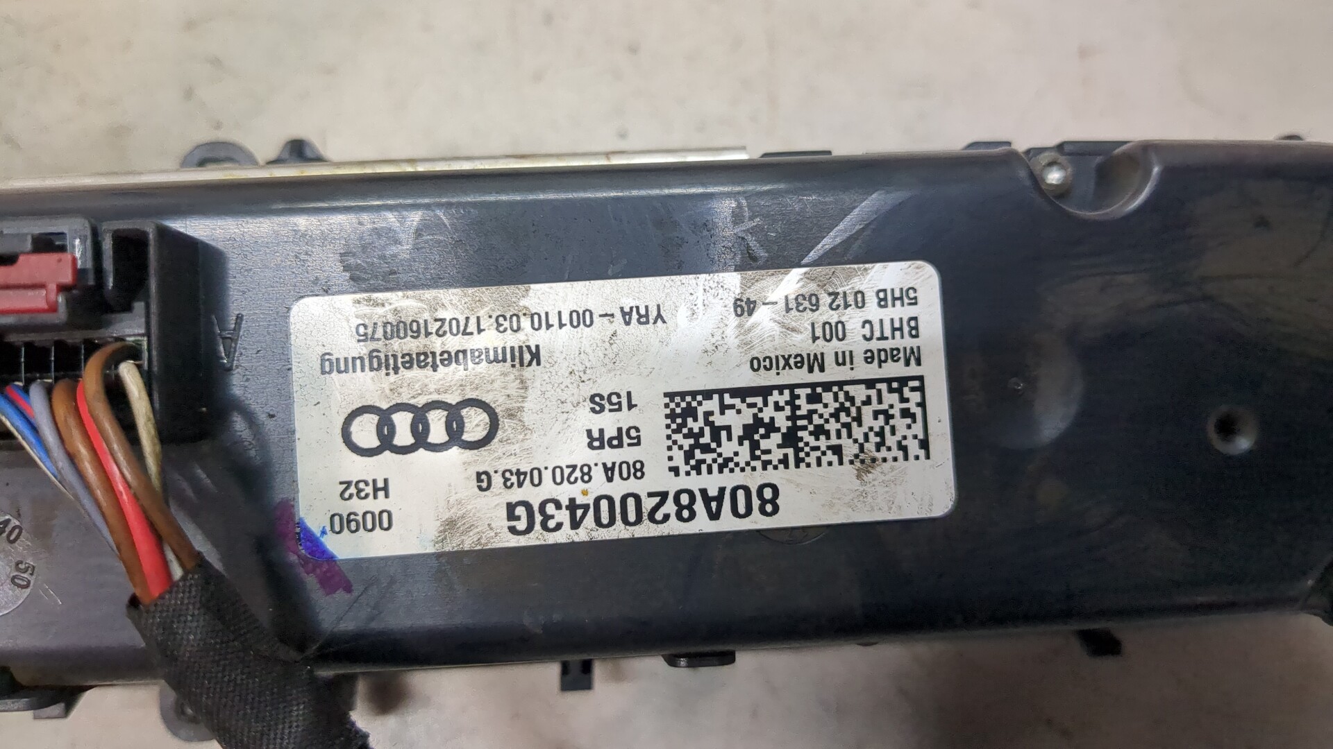 Переключатель отопителя