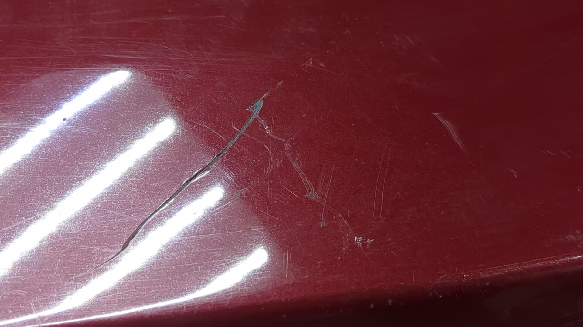 Спойлер переднего бампера