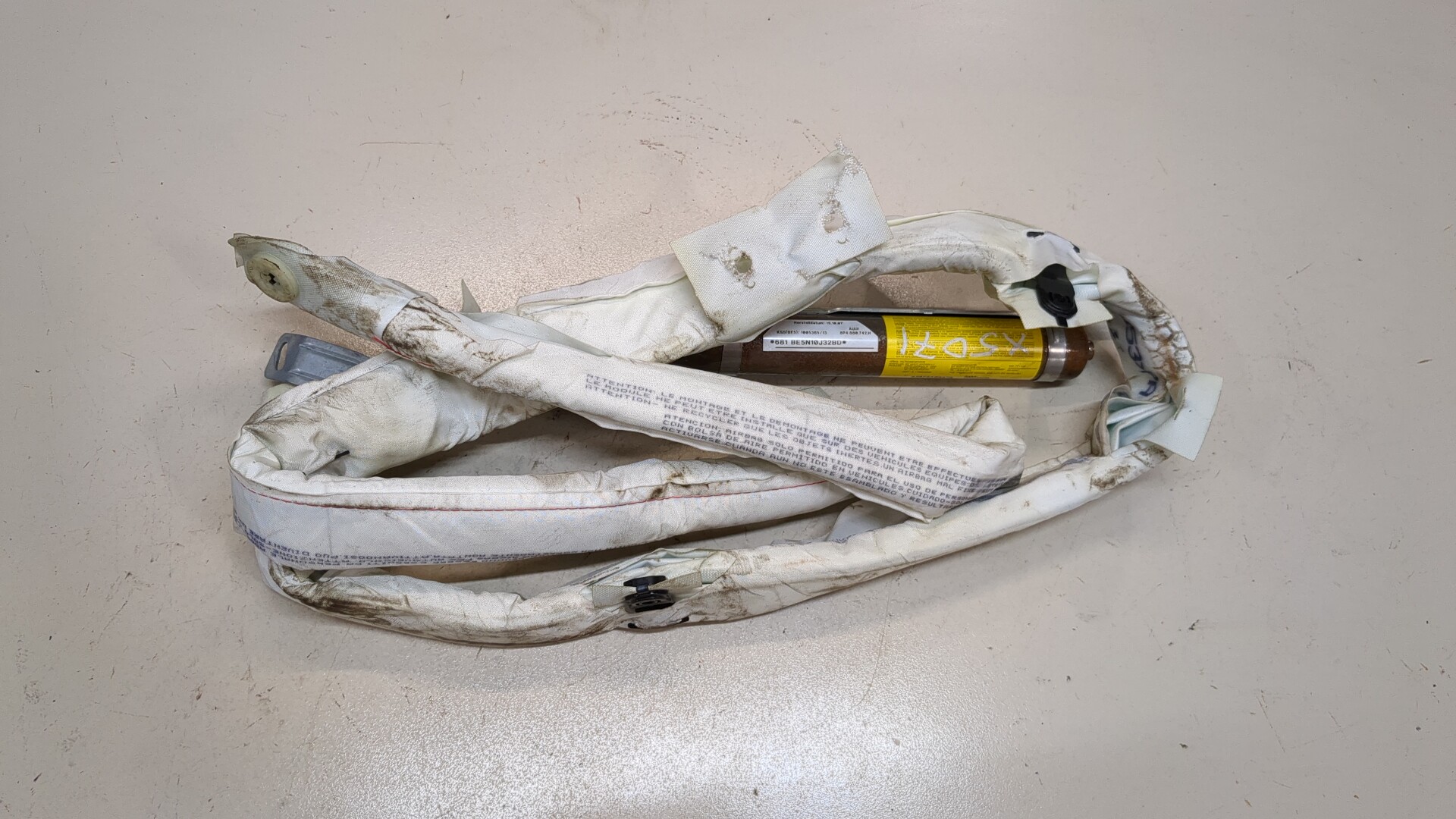 Подушка безопасности боковая (шторка)