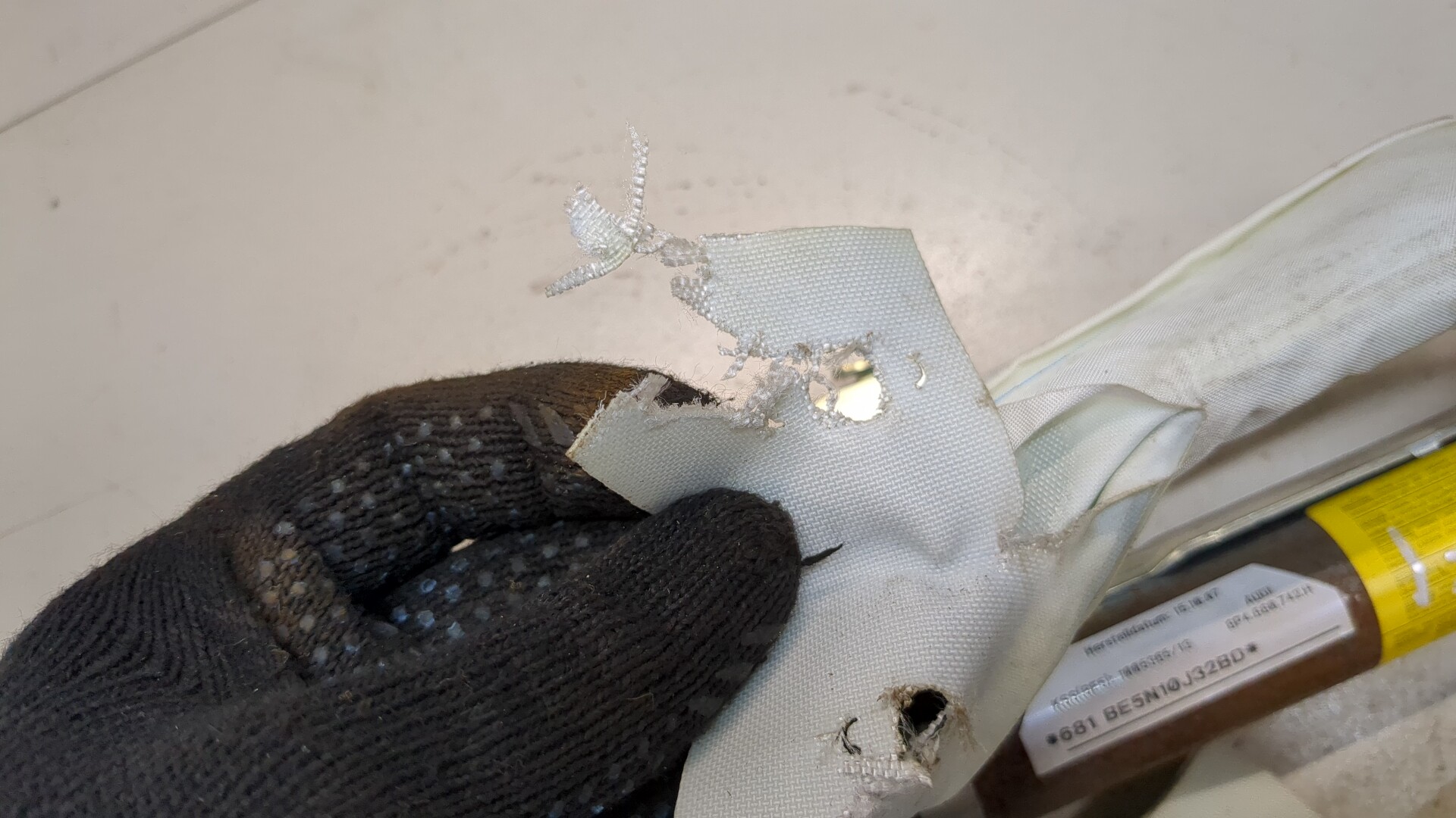 Подушка безопасности боковая (шторка)