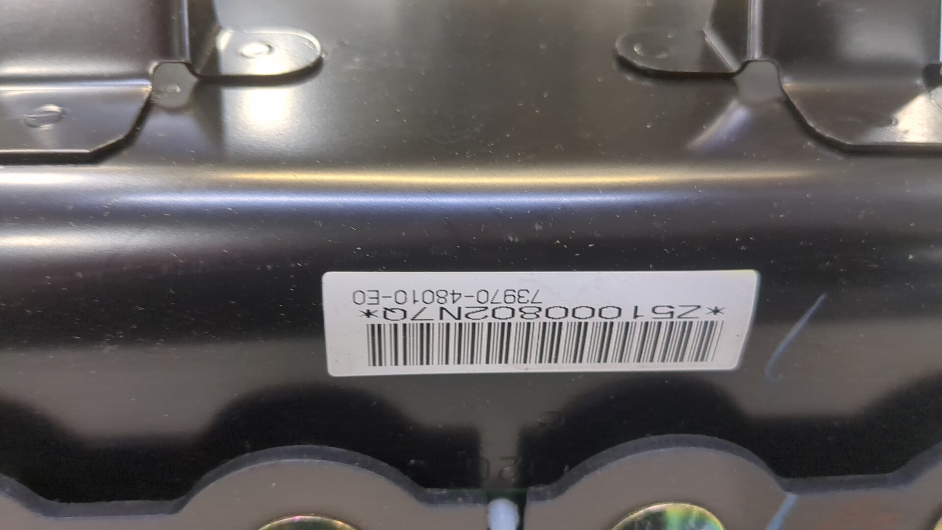 Подушка безопасности пассажирская (в торпедо)