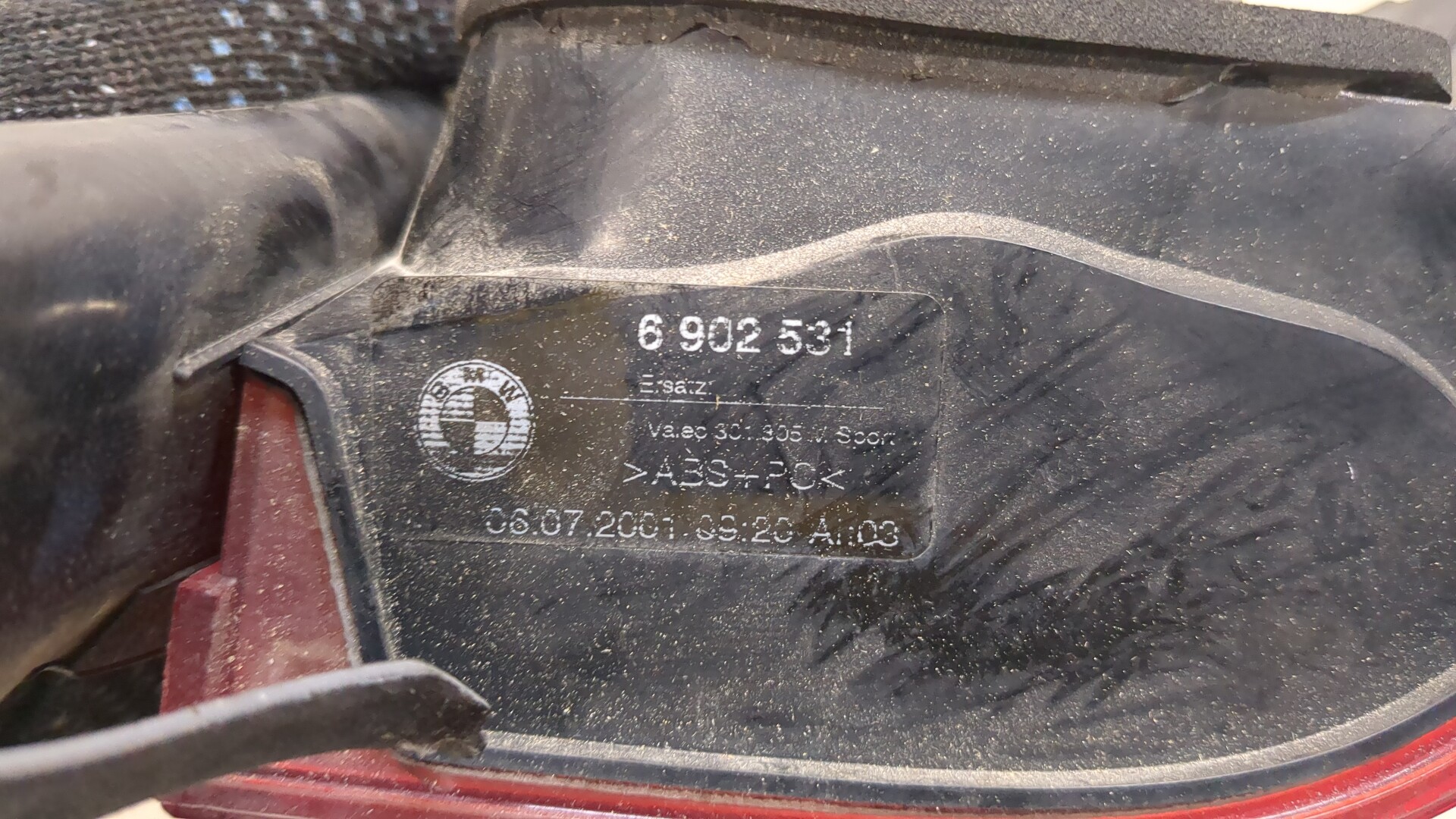 Фонарь задний левый