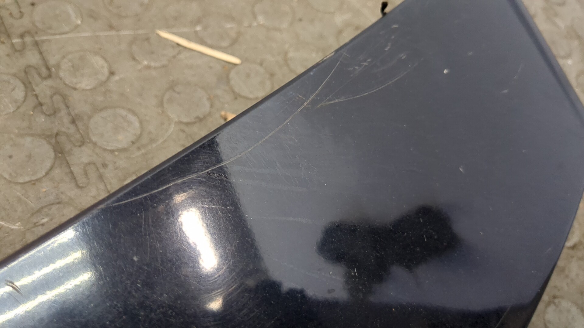 Спойлер переднего бампера