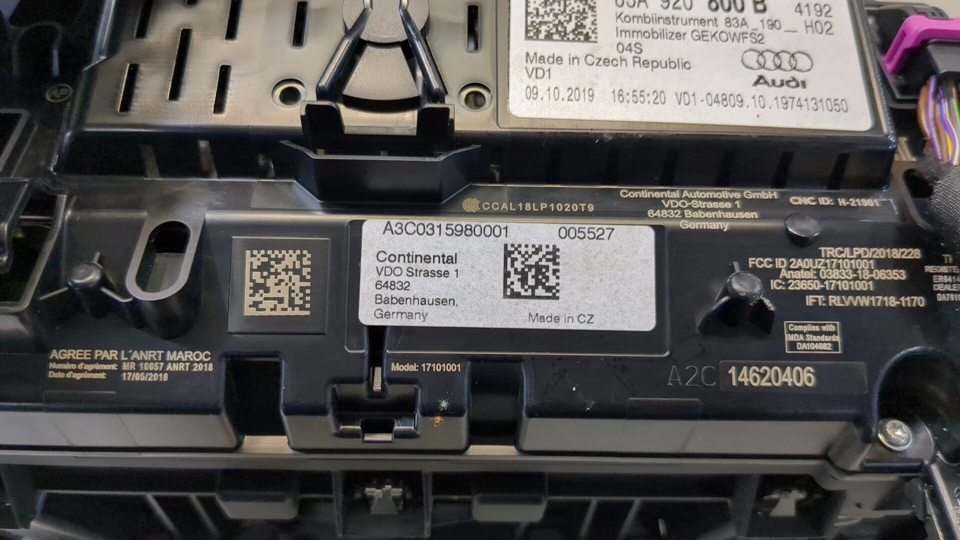 Панель приборов