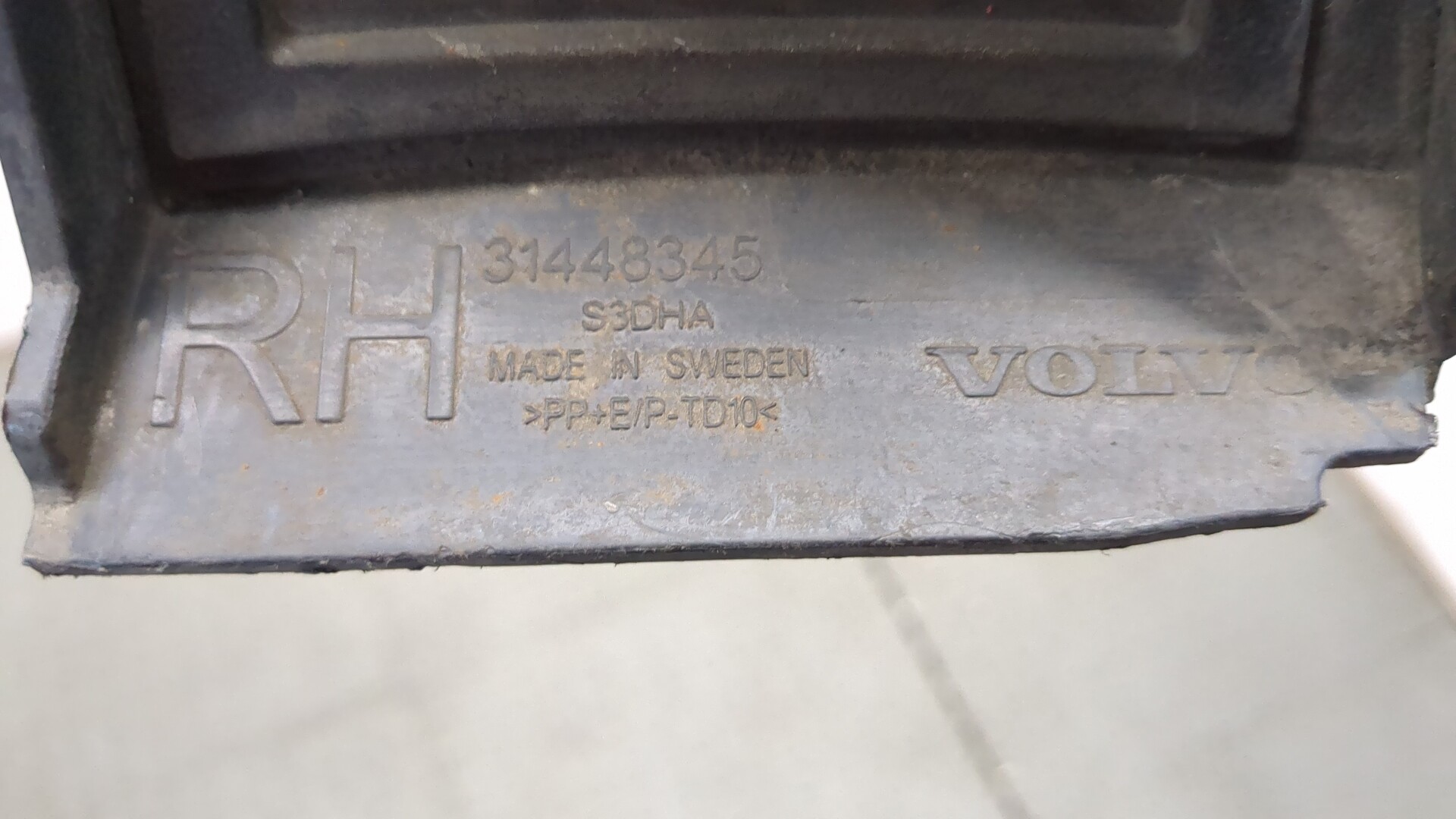 Накладка переднего крыла правого