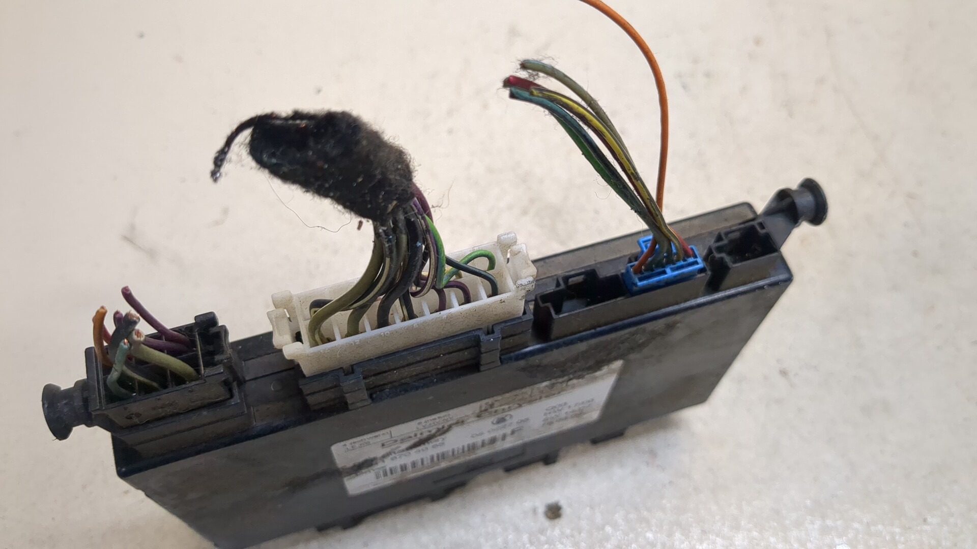 Блок управления сиденьем