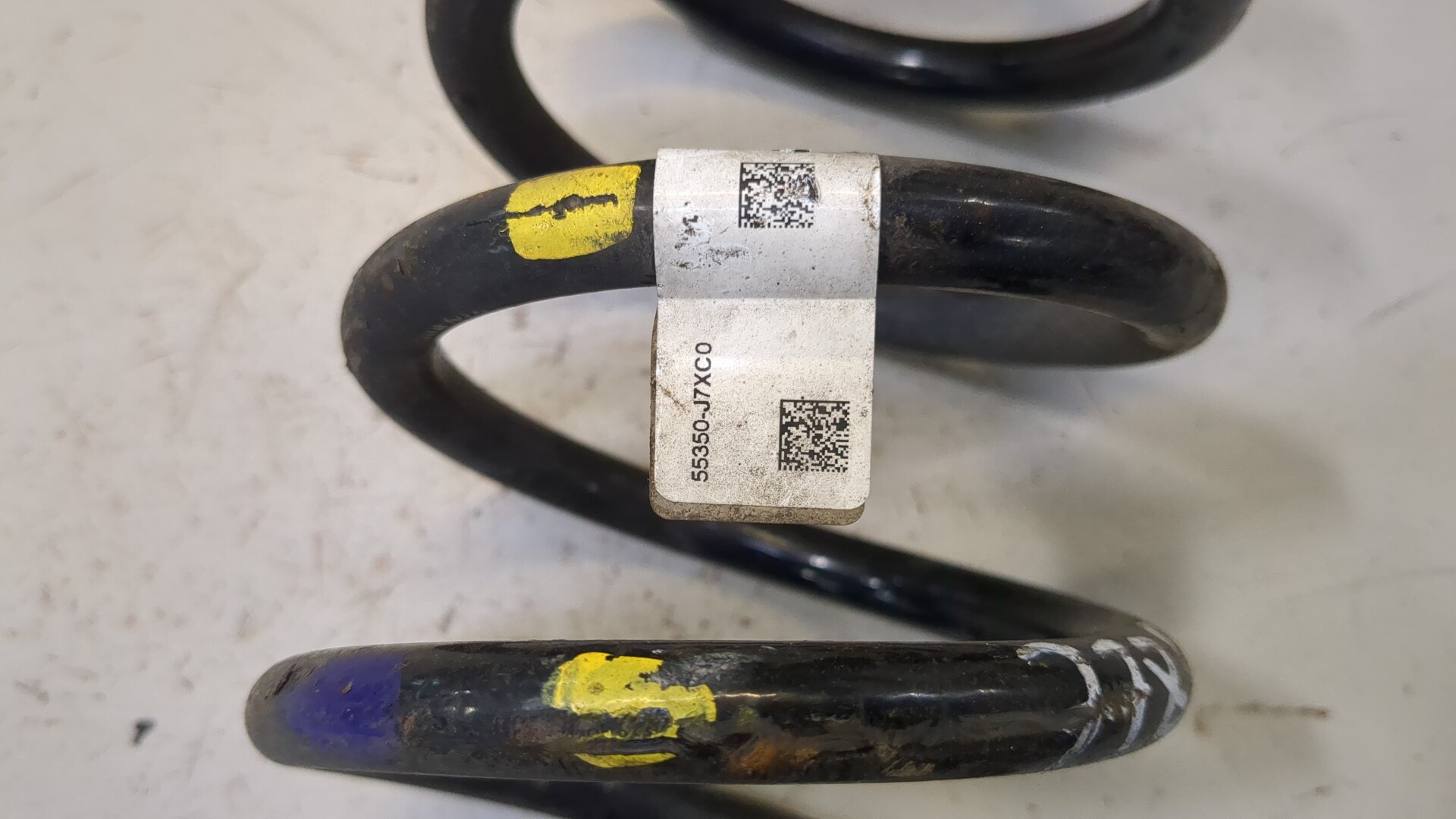 Пружина задняя