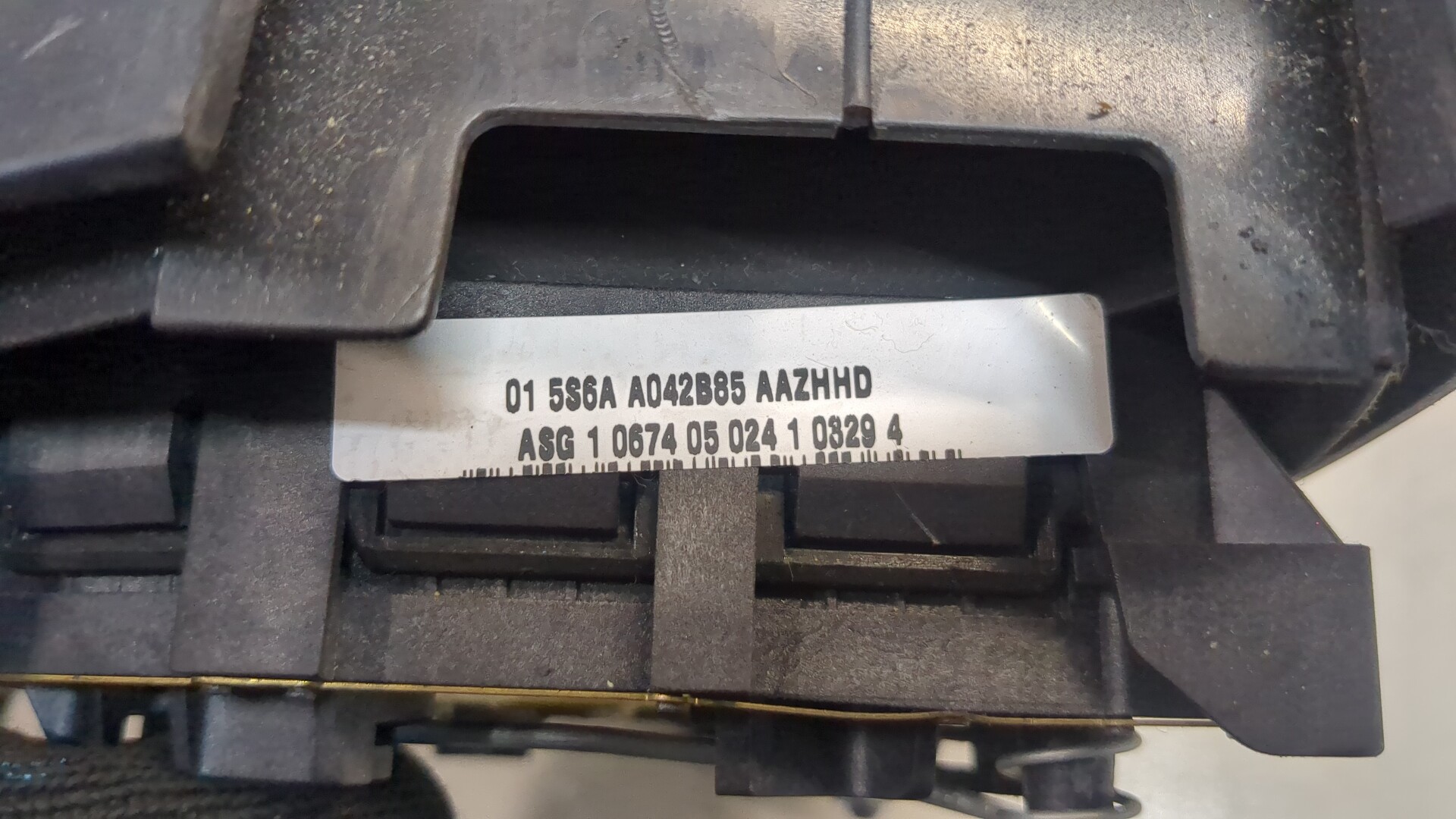 Подушка безопасности в рулевое колесо