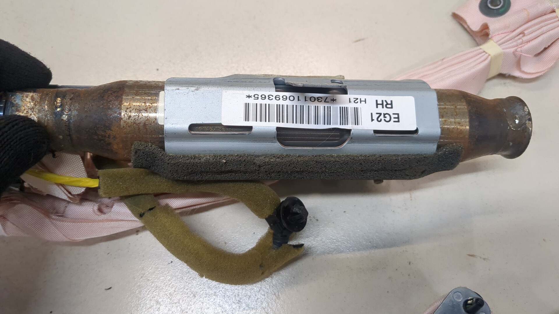 Подушка безопасности боковая (шторка)