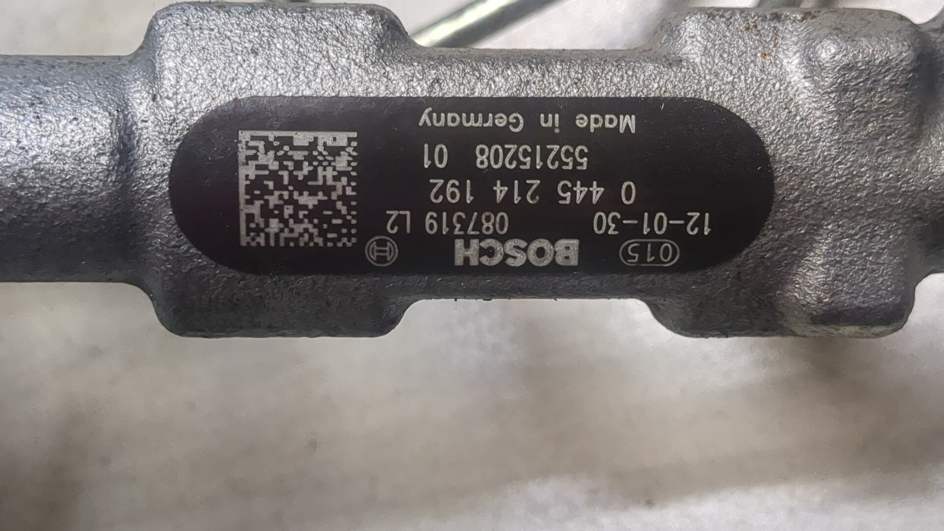 Рейка топливная (рампа)