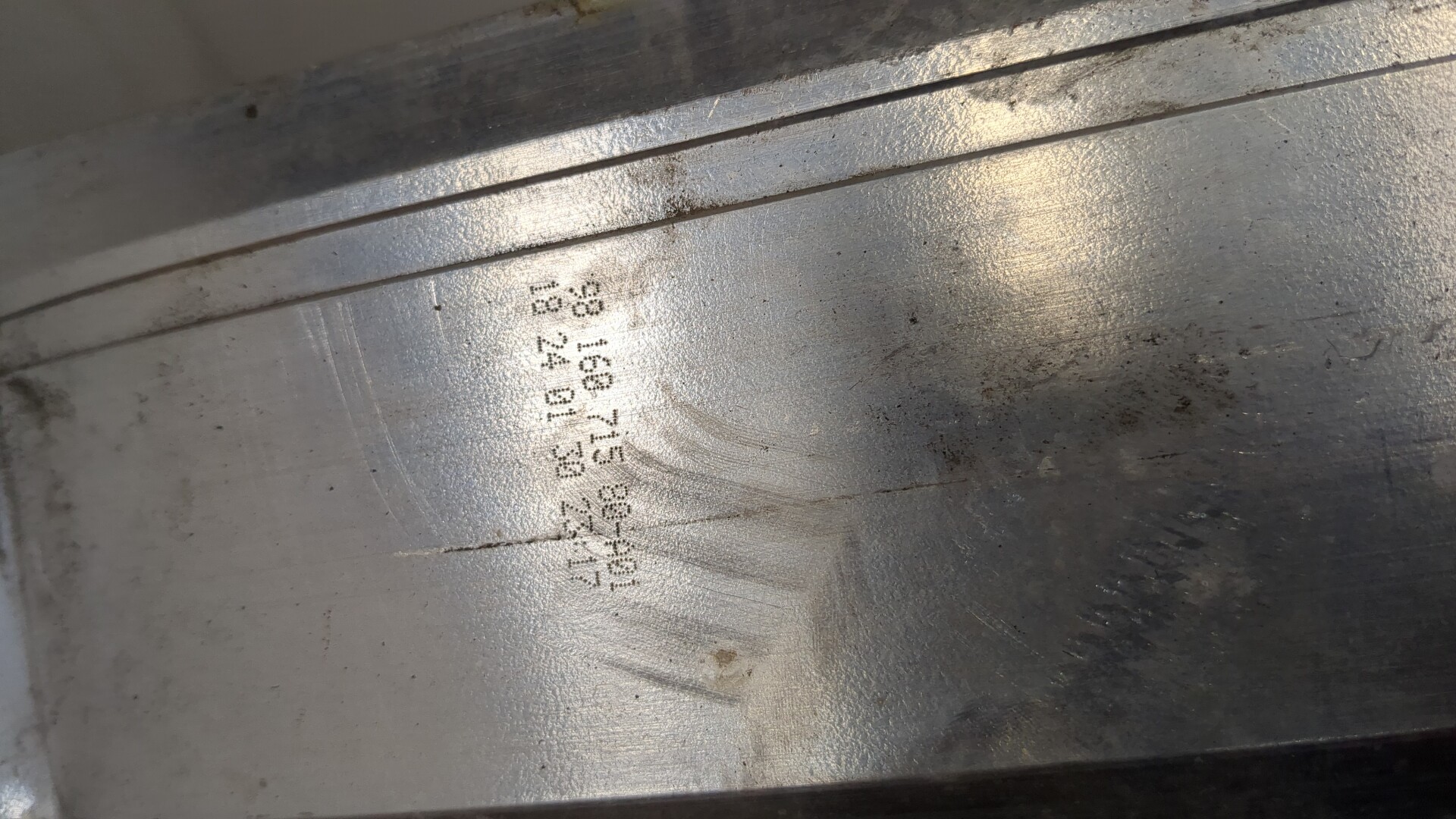 Усилитель заднего бампера