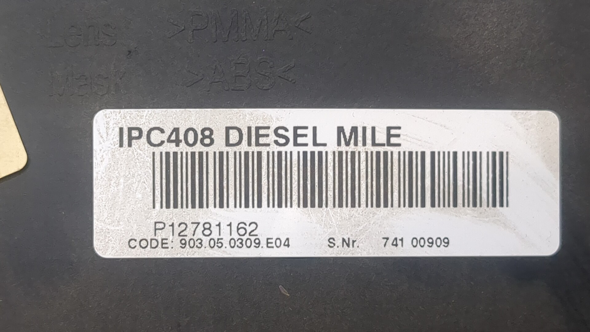 Панель приборов